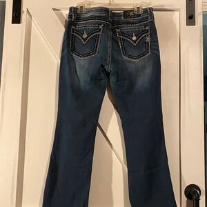 Miss Me Women's Dark Blue Flare Jeans